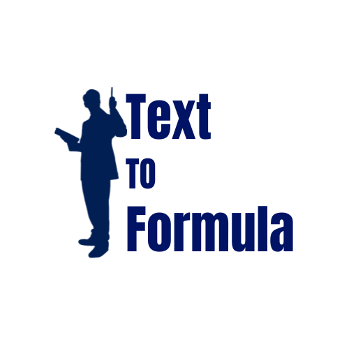 Text to Formula Logo
